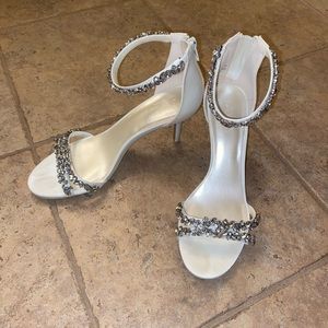 Rhinestone wedding shoes